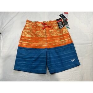 Speedo‎ Men's Swim Trunks Shorts Size Large 4-Way Comfort Stretch UPF 50+